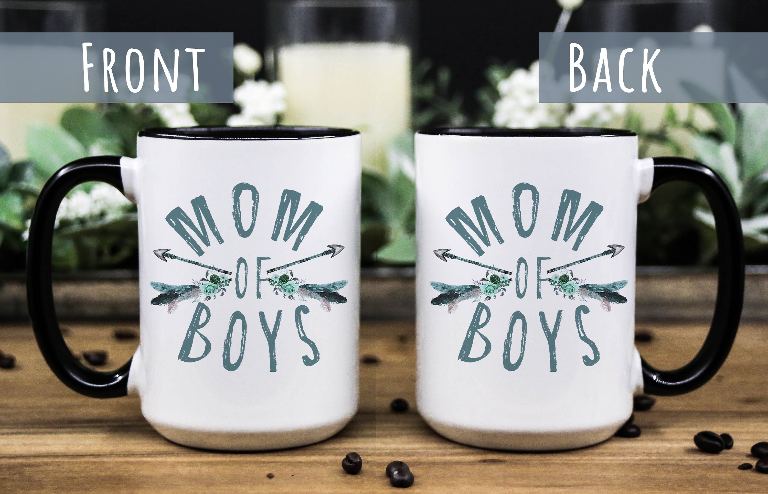 Boy Mom Mug - Mom life Mug - Mom of Boys Mug - Mothers day gift mug - Blue mom Mug - Mom Coffee Mug - Mama Mug - Birthday mom coffee mug