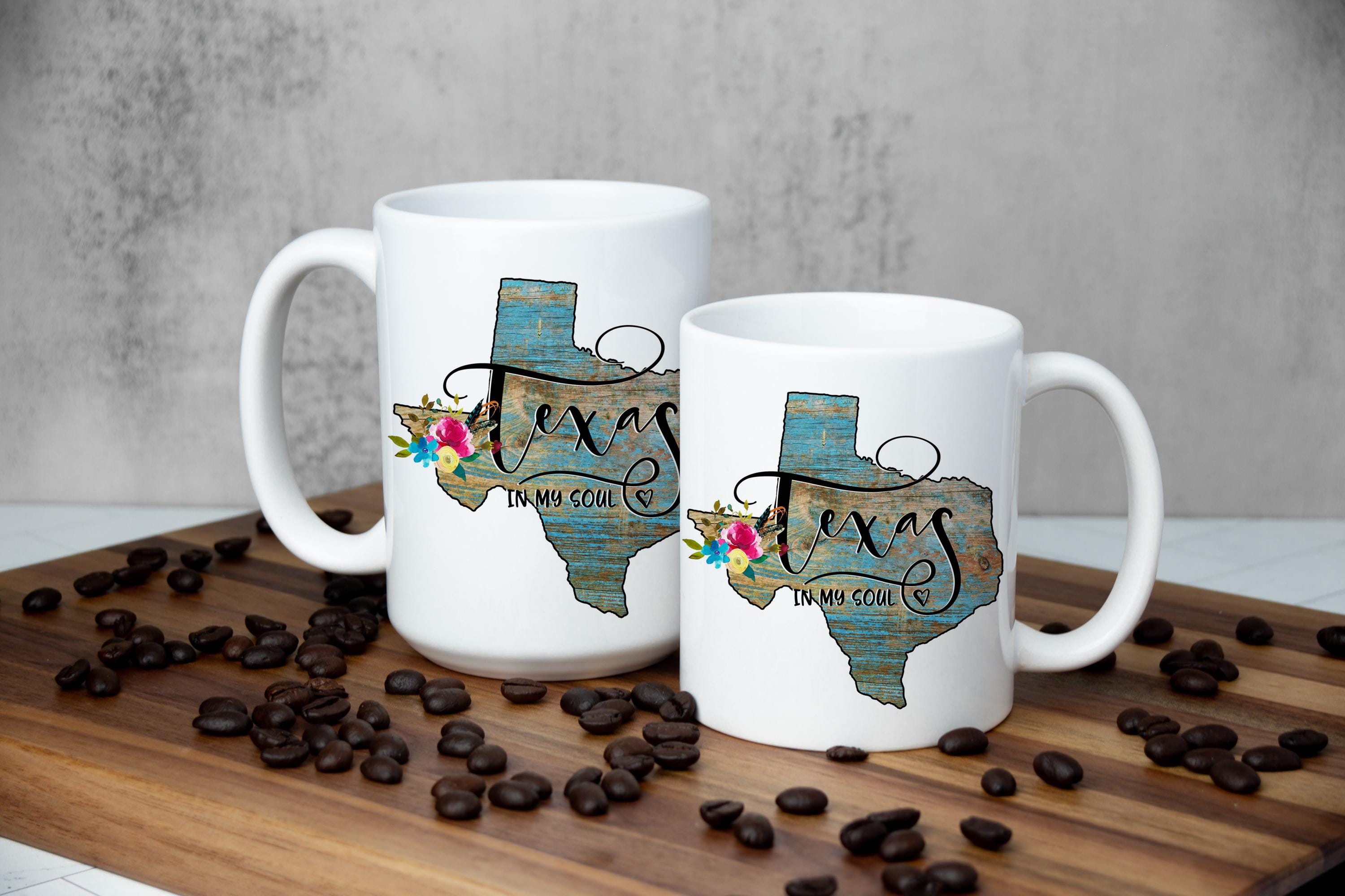 Texas State Floral Coffee Mug - Texan Soul Gift