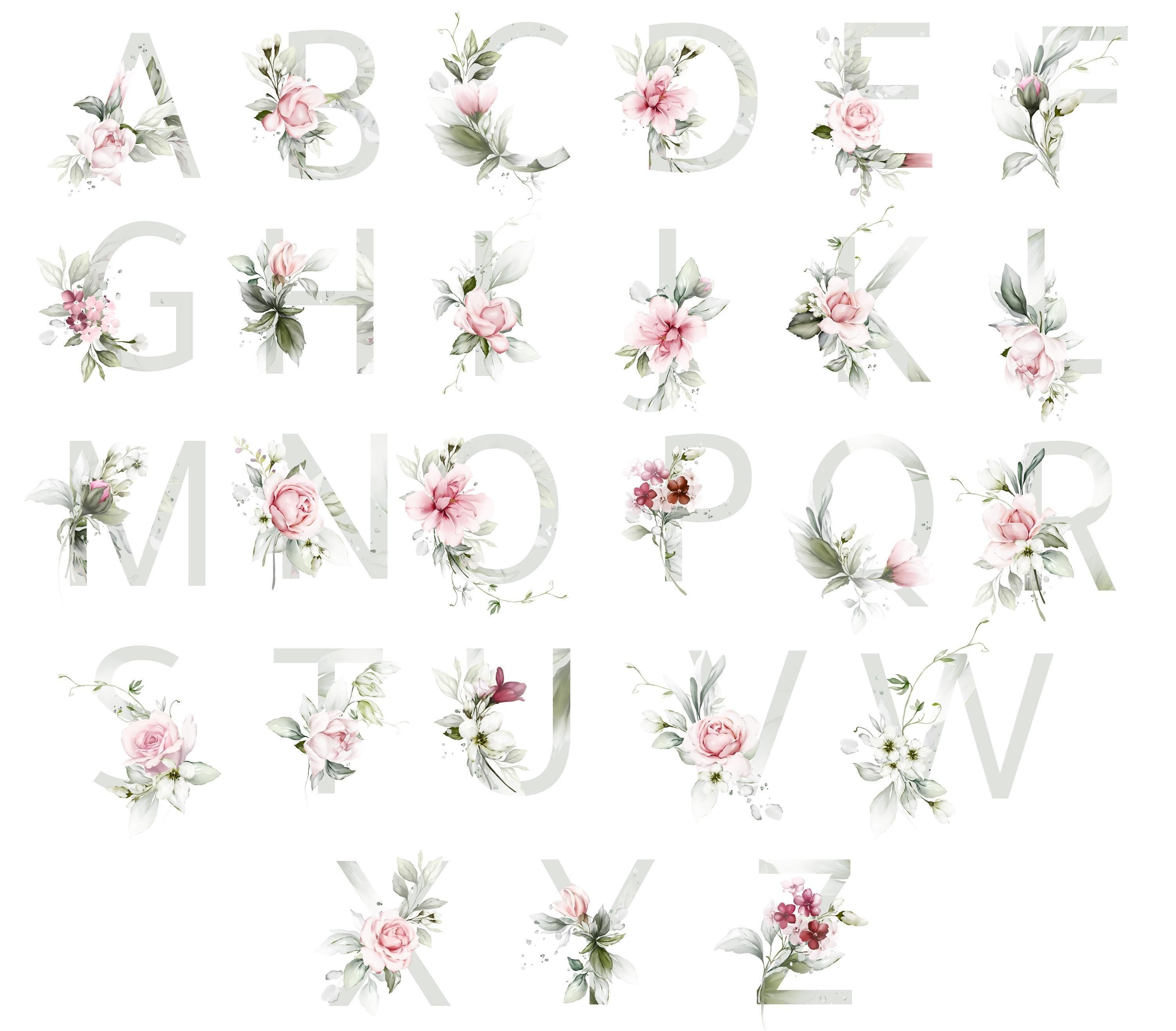 Floral Print Mug for Women, GiftBox included, Pink/Purple Floral Drinkware, Options for Monogram/Initial & Custom Name, Perfect Gift for Her