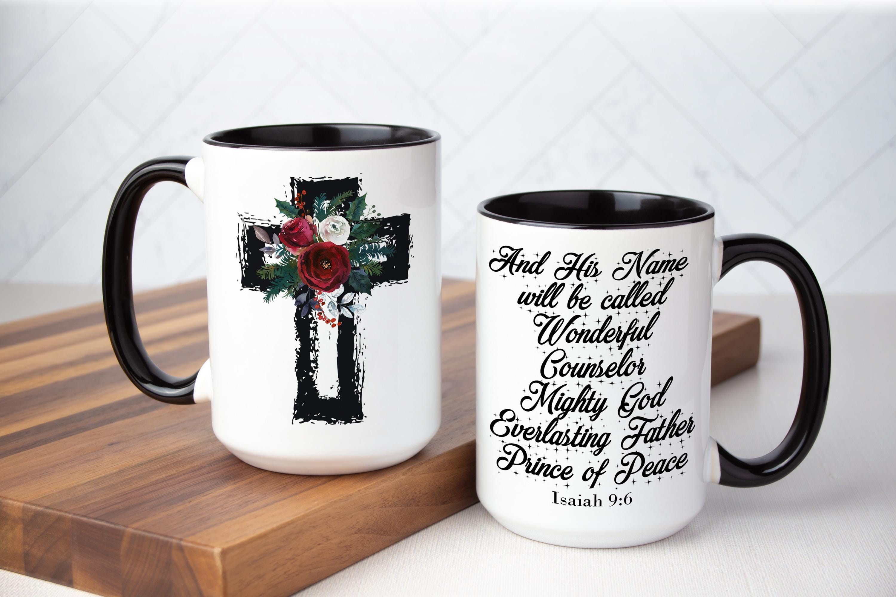 Christmas Scripture Coffee Mug: Religious Gift with Giftbox