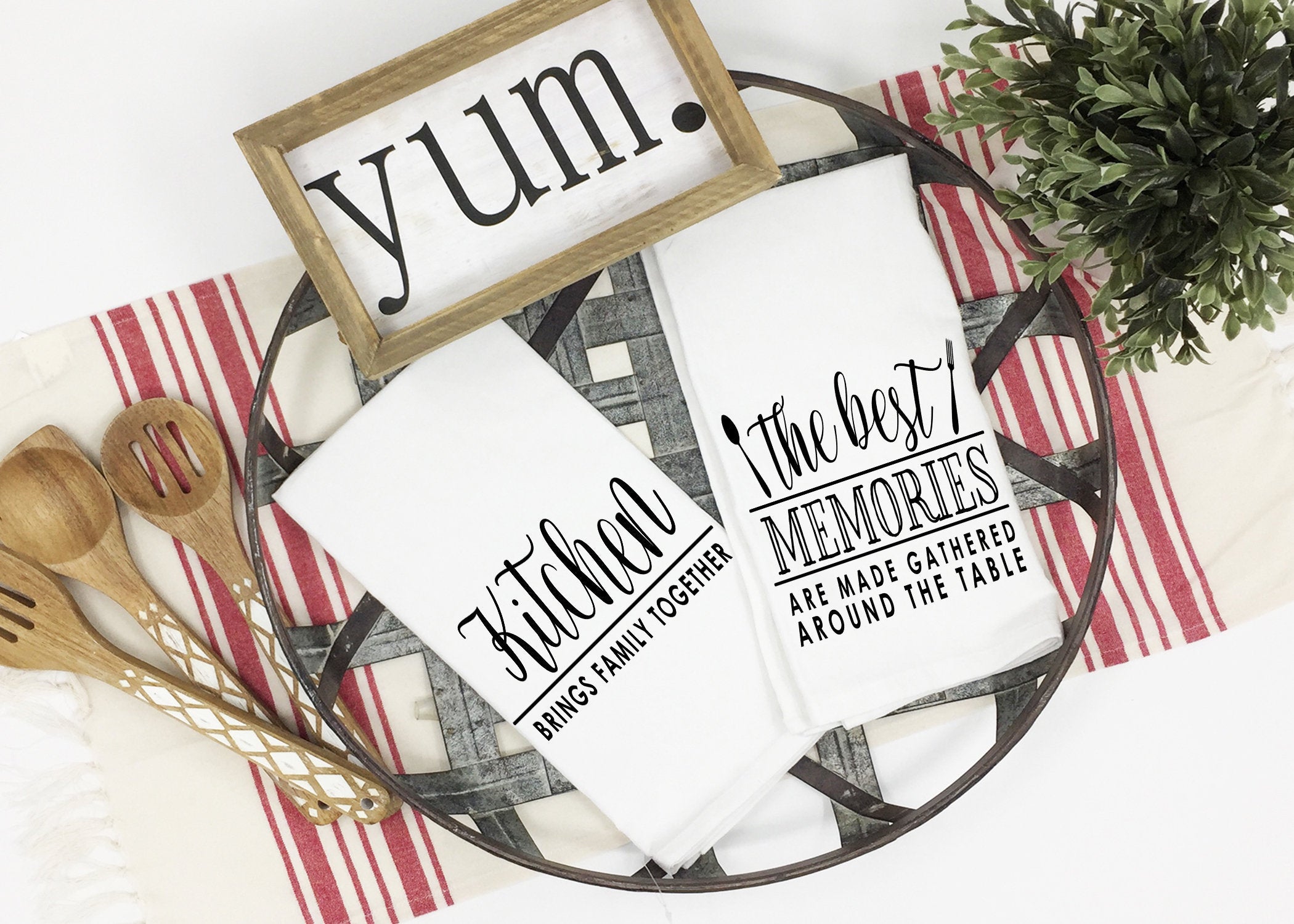 Tea Towel Set, Kitchen Towel Set, Funny Kitchen Towel, Dish Towels, Hanging Kitchen Towels, Hand Towel, Tea Towel Gift, Gift for new home