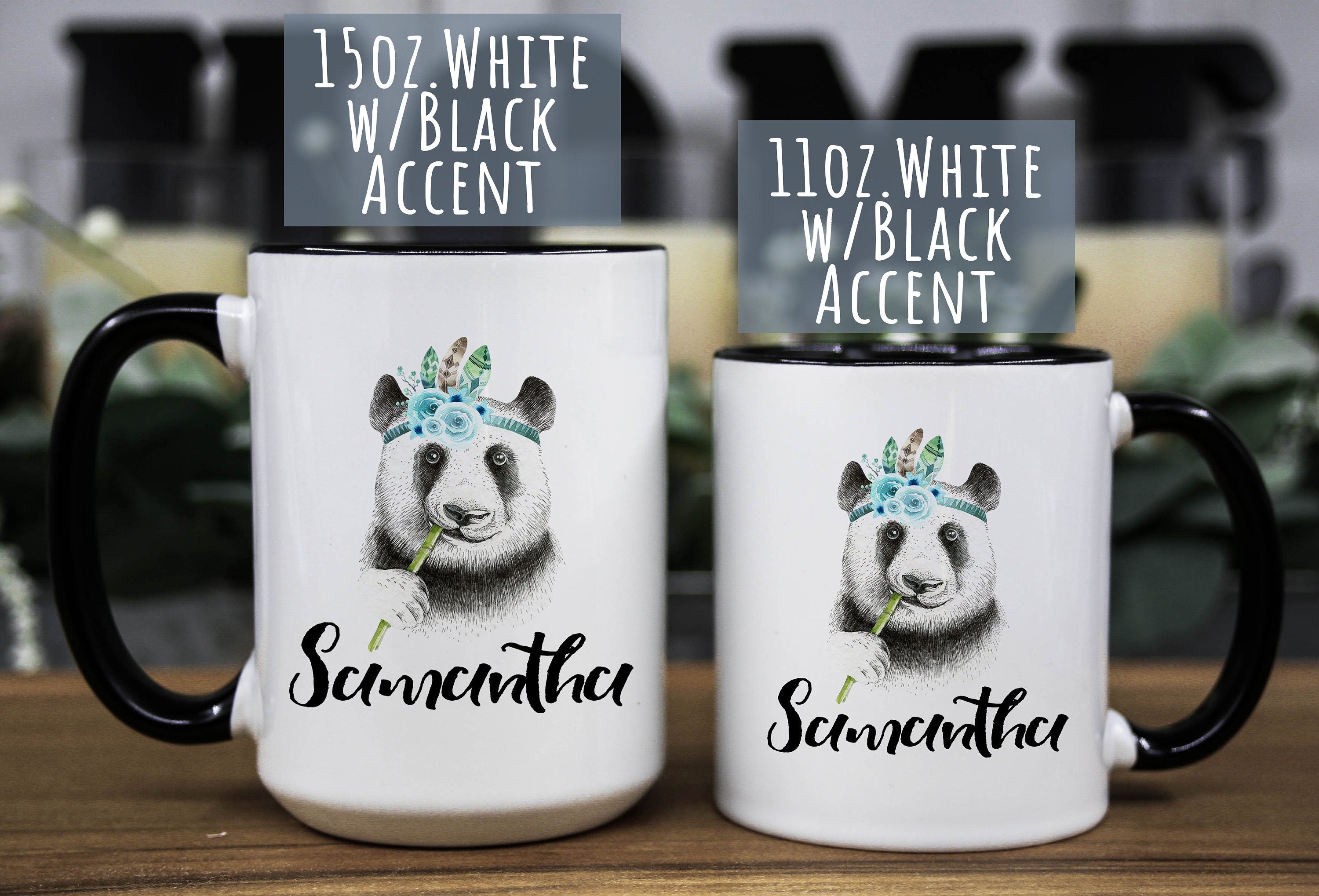 Personalized Name Bear Mug - Coffee mug for women - Custom mug for her - Custom mom gift - Custom Name mug for women - Mom mug -Gift for her
