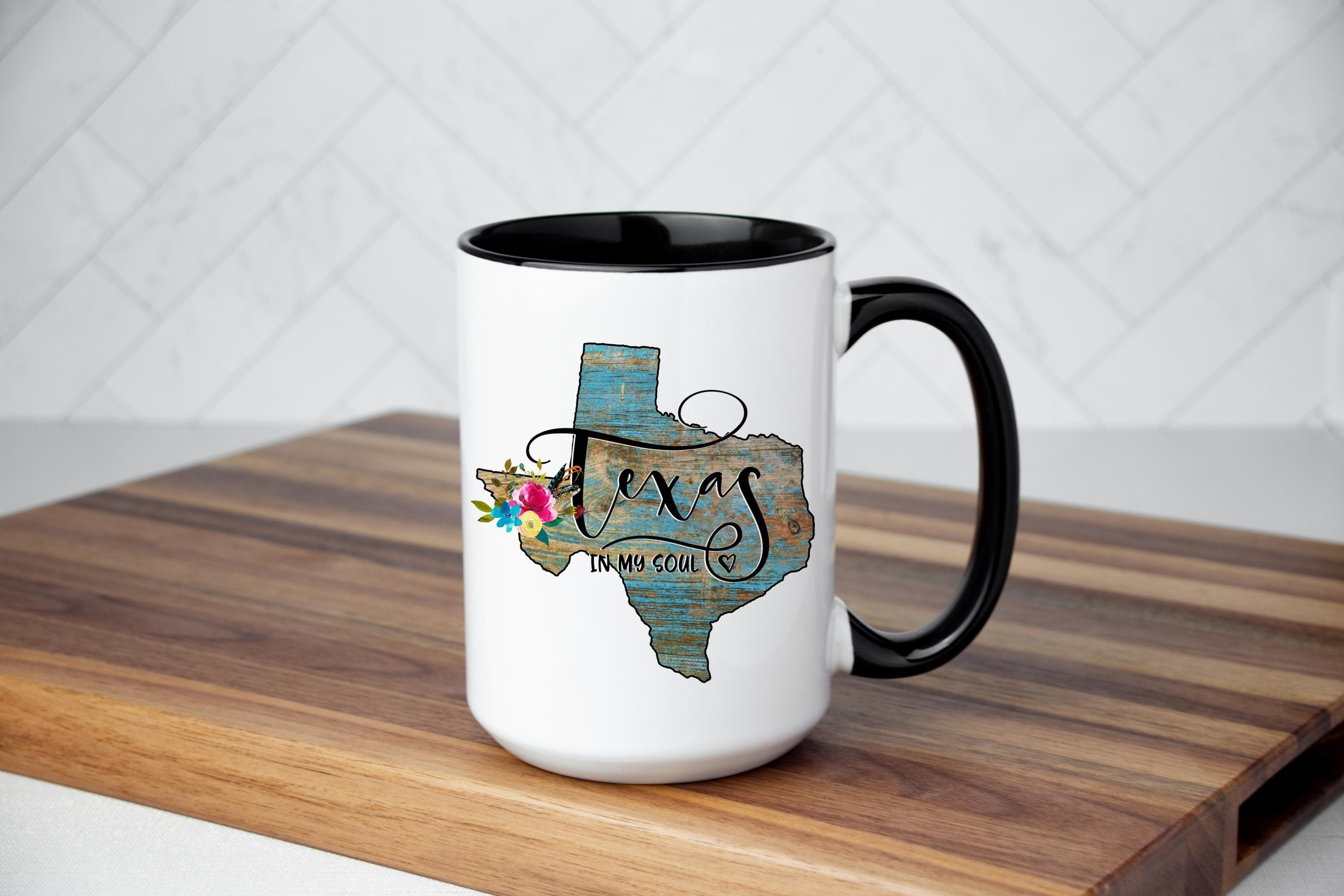 Texas State Floral Coffee Mug - Texan Soul Gift