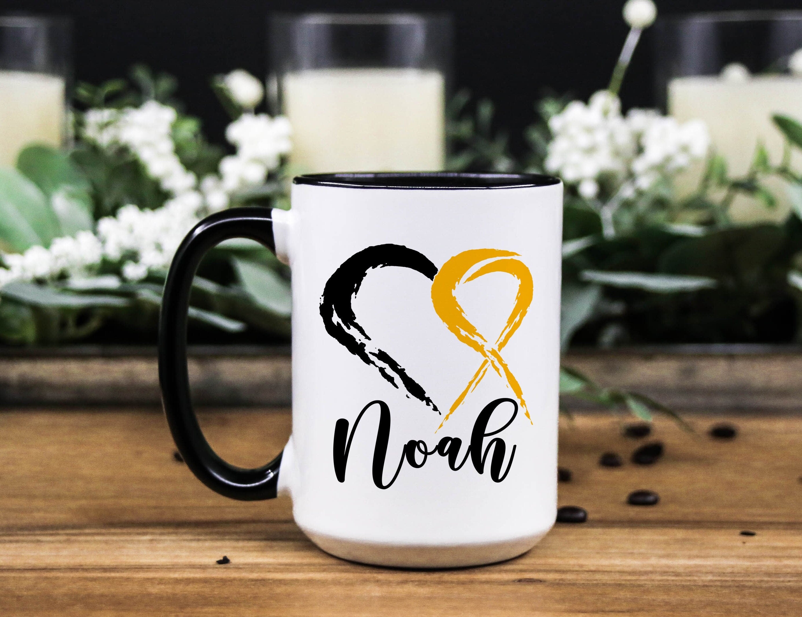 Personalized Spina Bifida Awareness Coffee Mug: Inspirational Gift