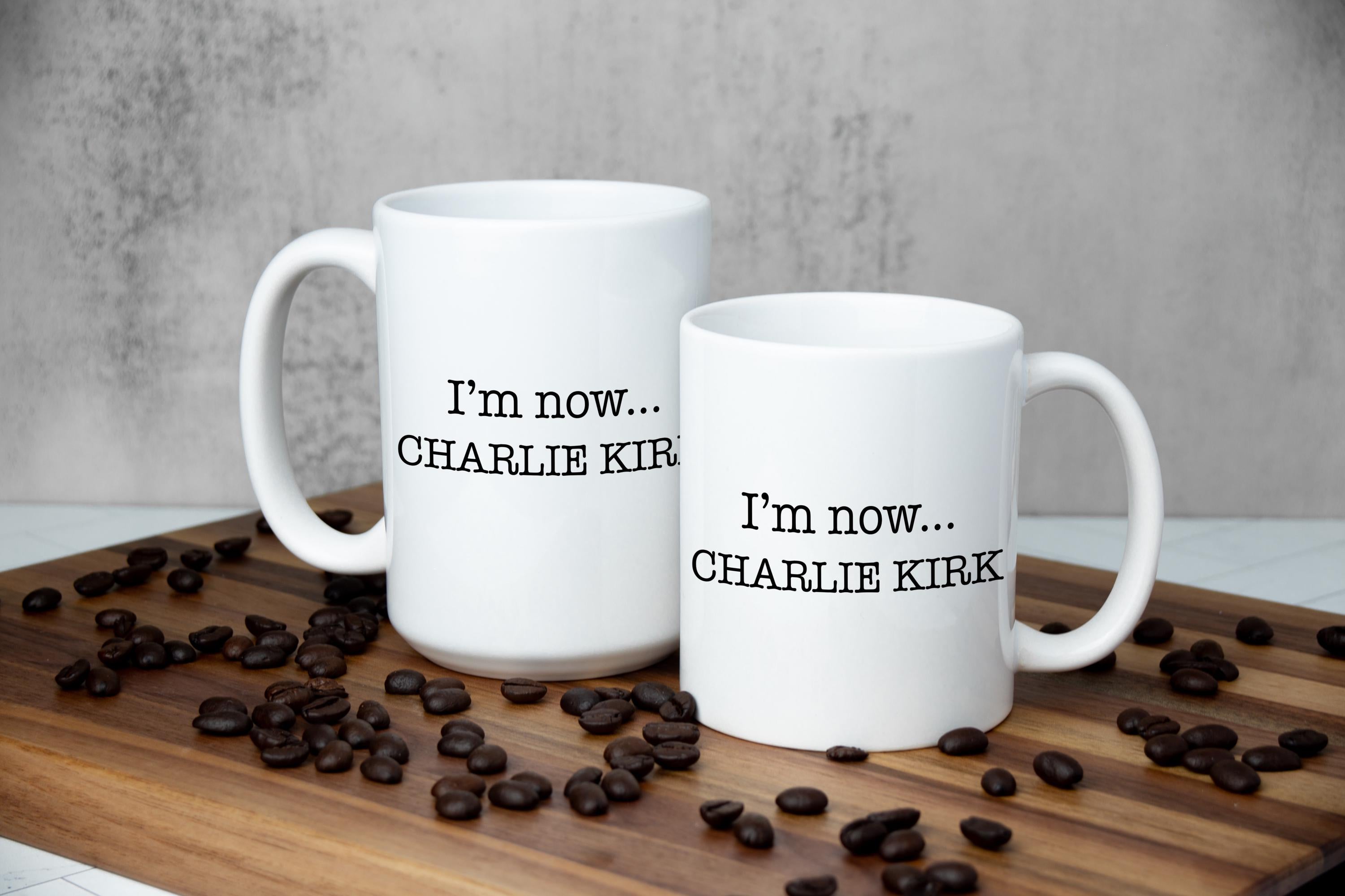 Charlie Kirk Quote Mug: Minimalist Statement Ceramic Drinkware
