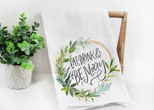 Christmas Tea Towel, Holiday Kitchen Towel, Christmas Kitchen Towel, Holiday Dish Towels, Hanging Kitchen Towels, Hand Towel