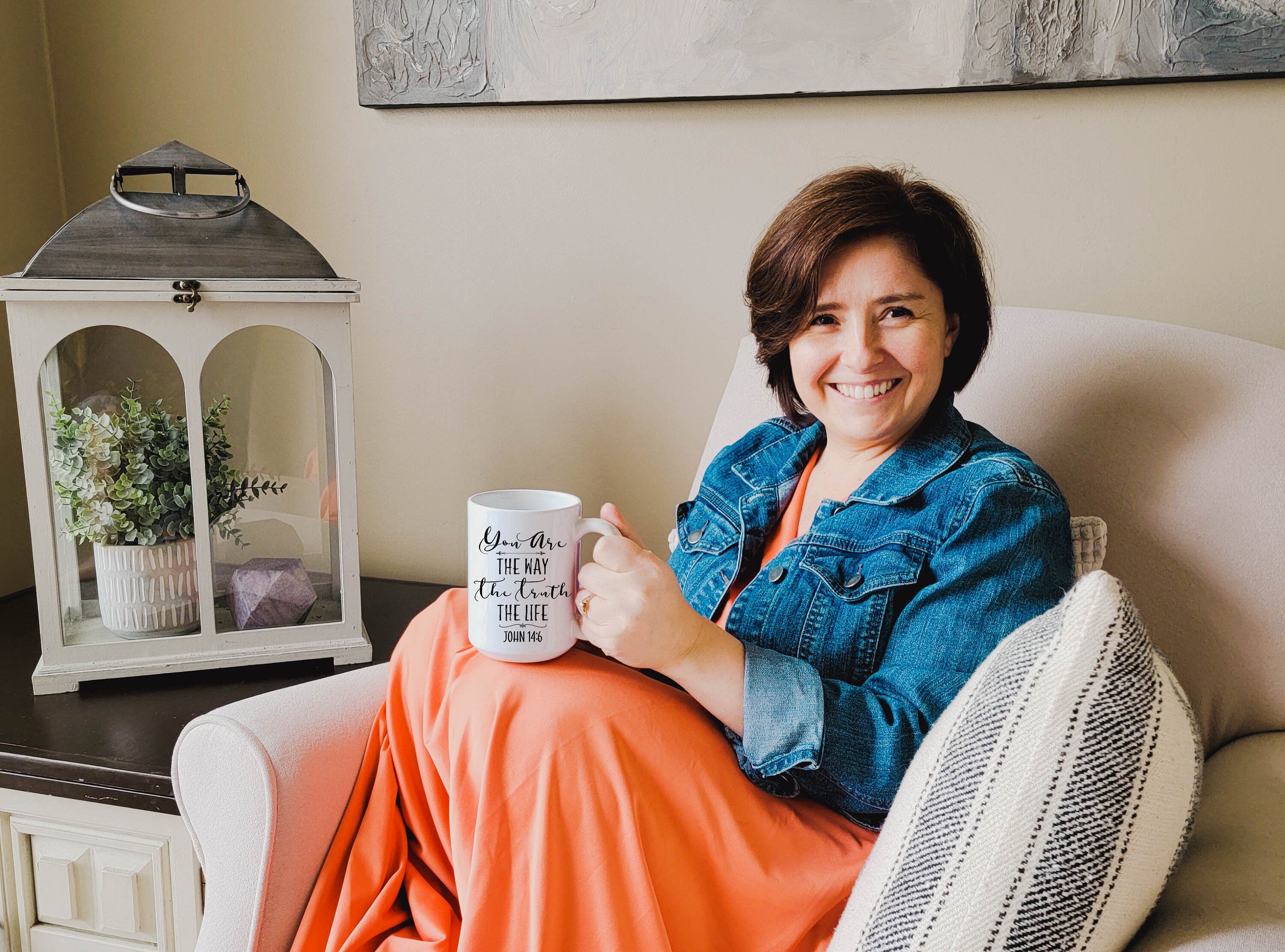 John 14:6 Christian Coffee Mug - Religious Gift, Multiple Sizes & Colors Available (Giftbox Included)